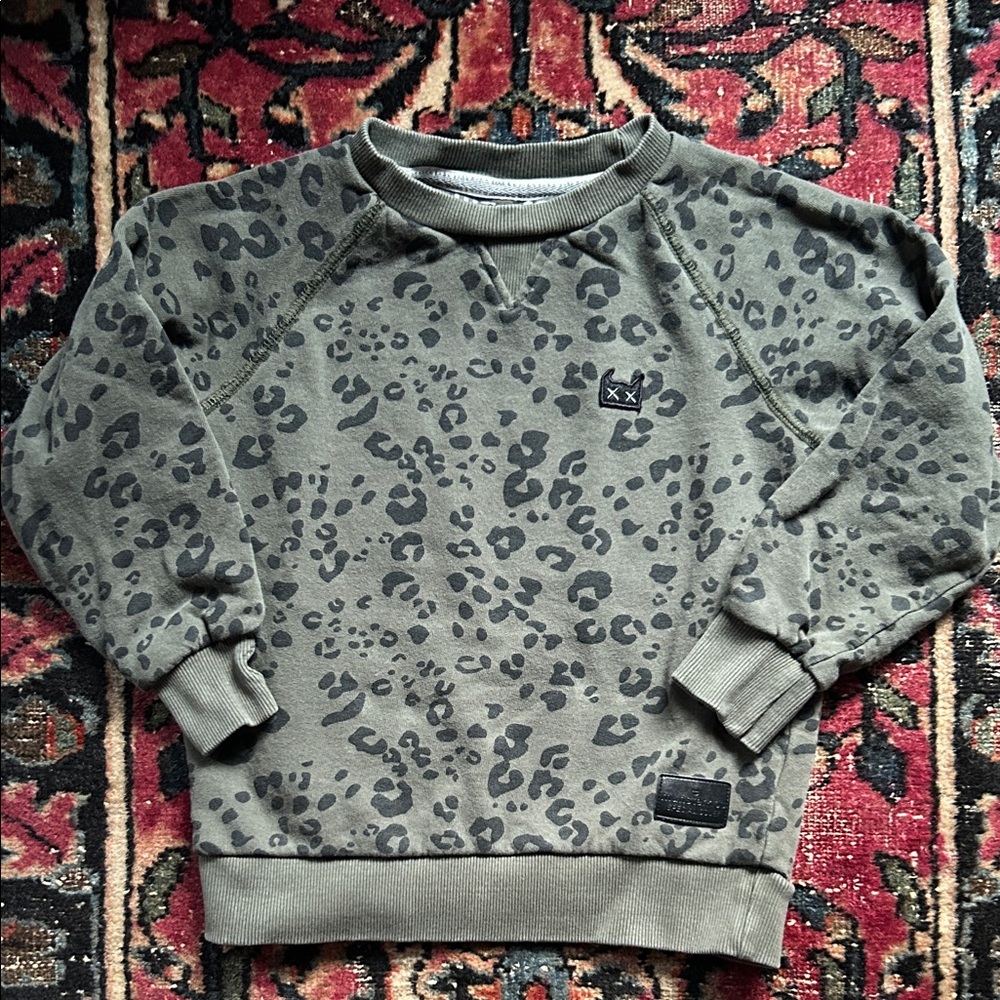 Munsterkids Leopard Sweatshirt 5Y